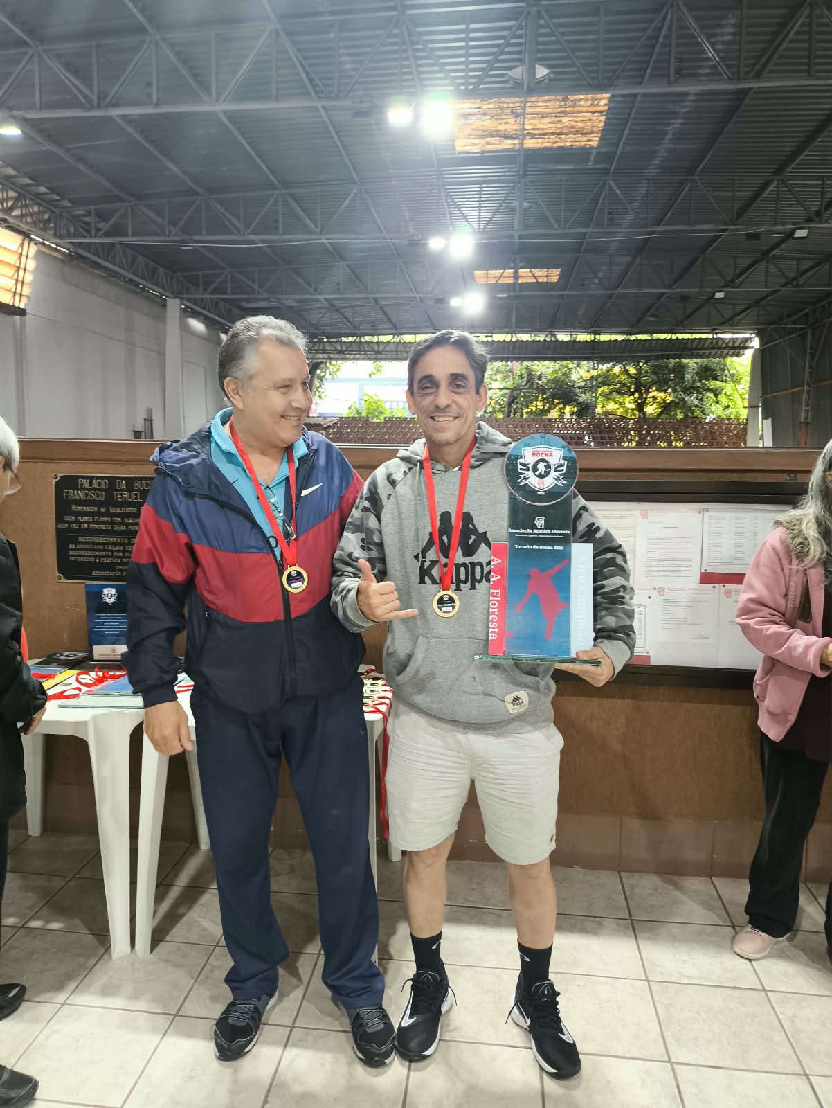 fotos do torneio de bocha de 2026 da associação atlética floresta