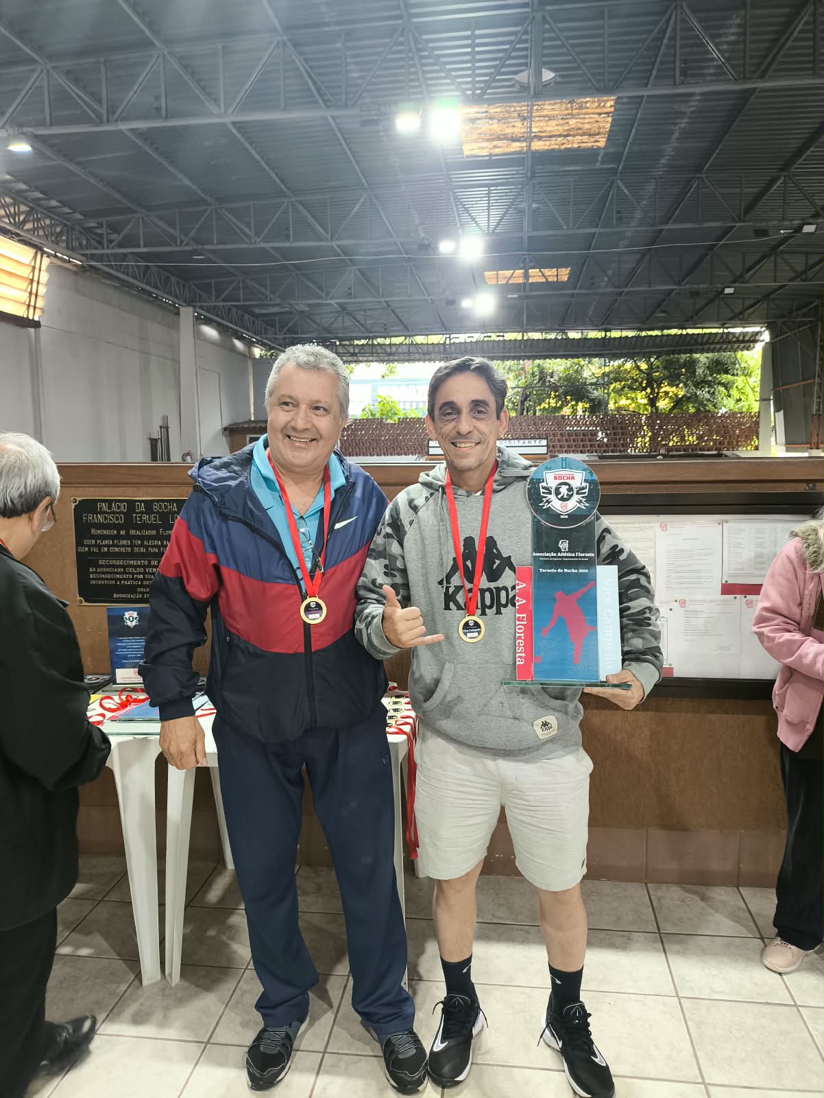 fotos do torneio de bocha de 2026 da associação atlética floresta